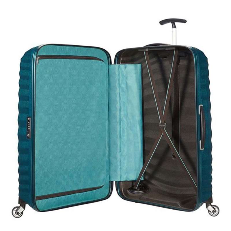 Samsonite Kuffert Lite Shock Blå Grå 75 Cm 3