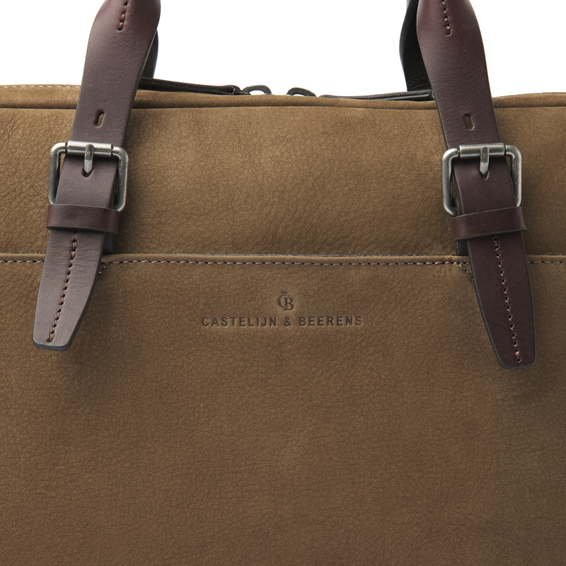 Castelijn & Beerens Computertaske Taupe 15" 4