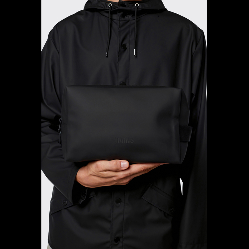 RAINS Necessär Wash Bag L Svart 2