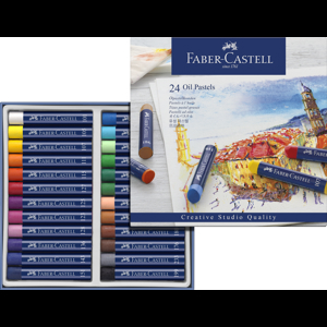 Faber-Castell Oliepastelkridt 24 stk. Multi alt image