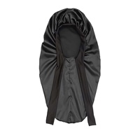 SOHO Bonnet Satin Kayin Sort 1