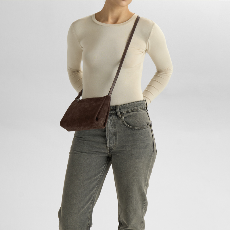 MARKBERG Crossbody Marcimbg Suede M. Brun 2