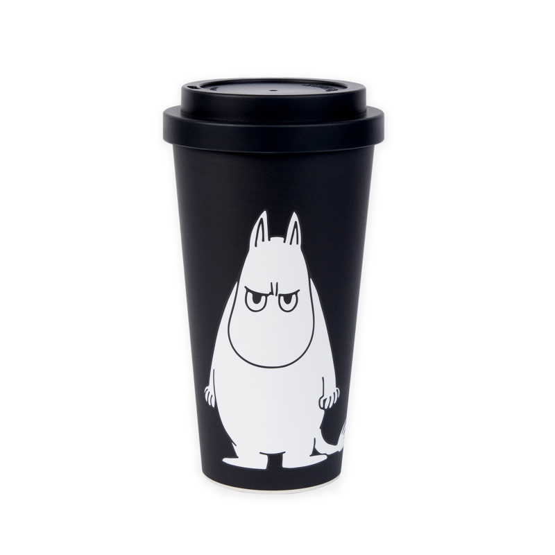 Nordic Buddies Takeaway krus Mumi Sort 1