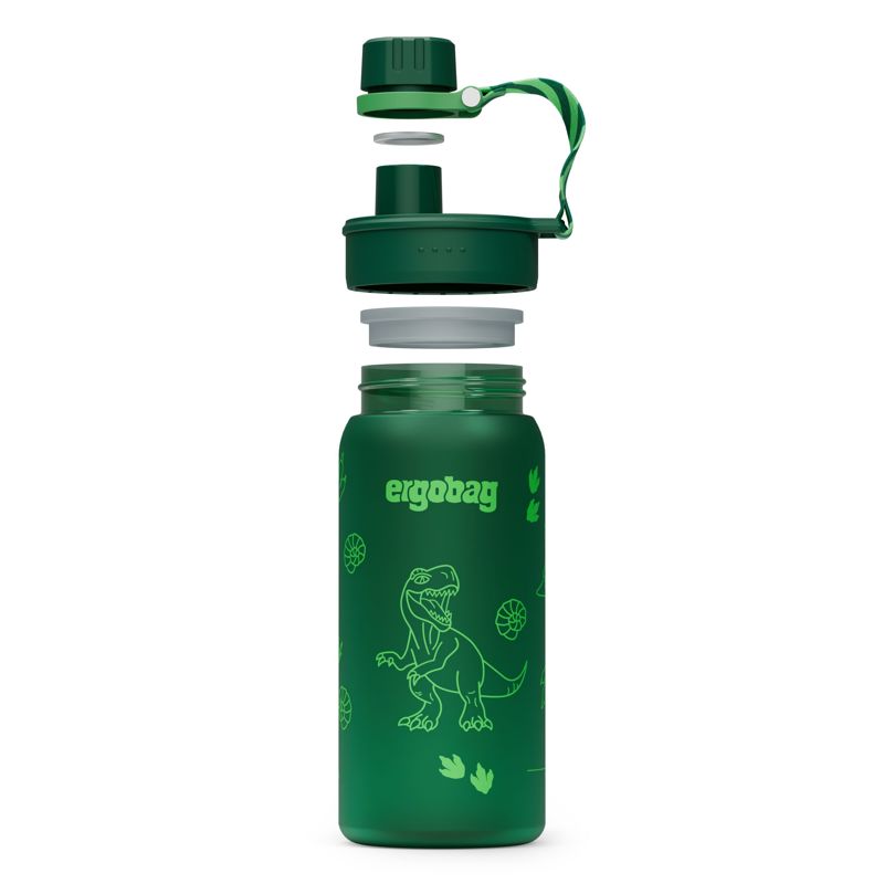 Ergobag Dricksflaska Dinosaur Grön 1