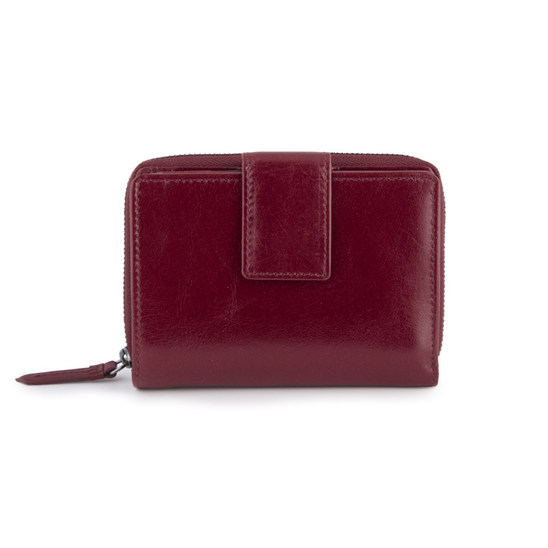 Pia Ries Damepung Crunch Zip  Bordeaux 2