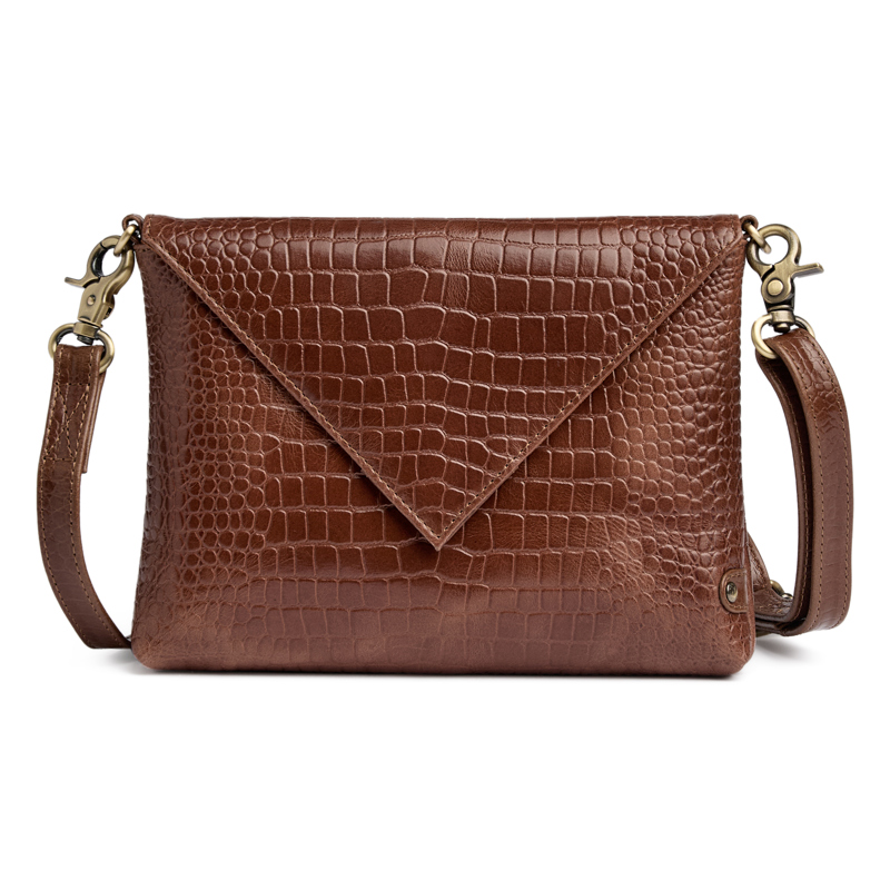 Depeche Clutch Cognac 1