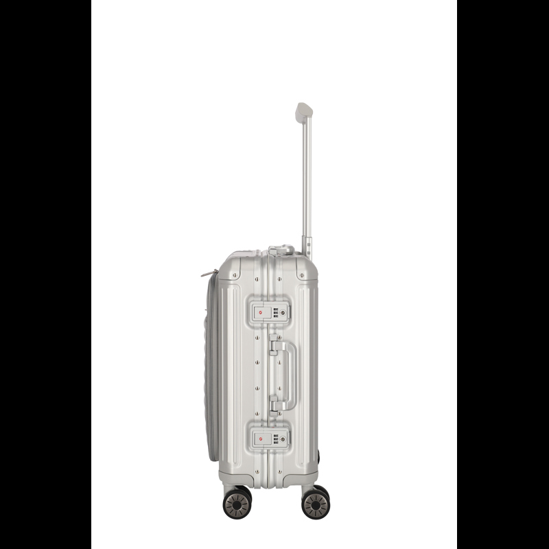 travelite Kuffert Next m/frontlomme Sølv 55 Cm 3