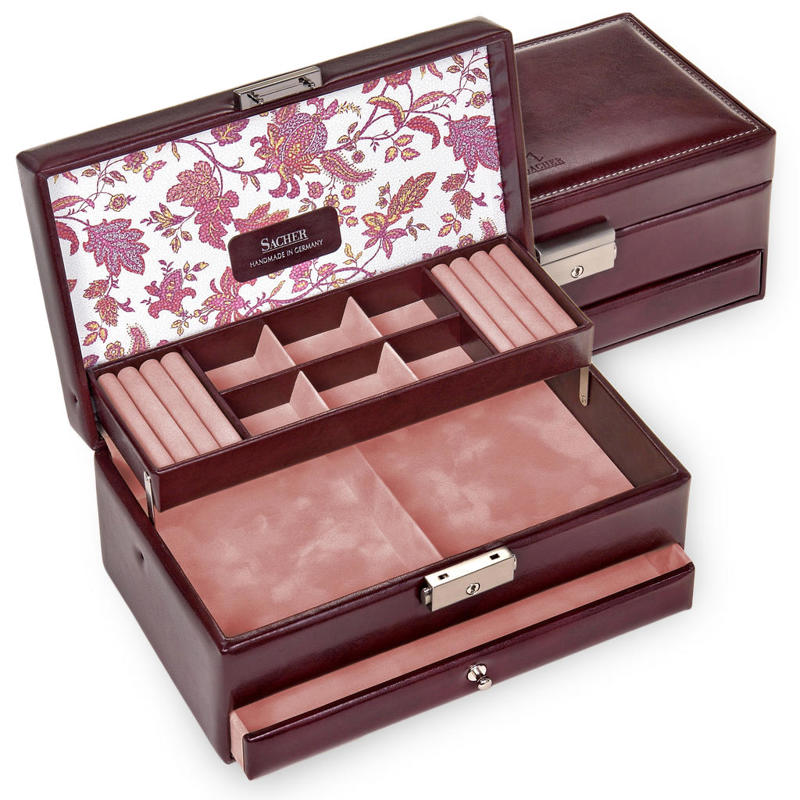 Sacher Smykkeskrin Bordeaux 6