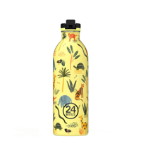 24Bottles Dricksflaska Jungle Friends Gul 1
