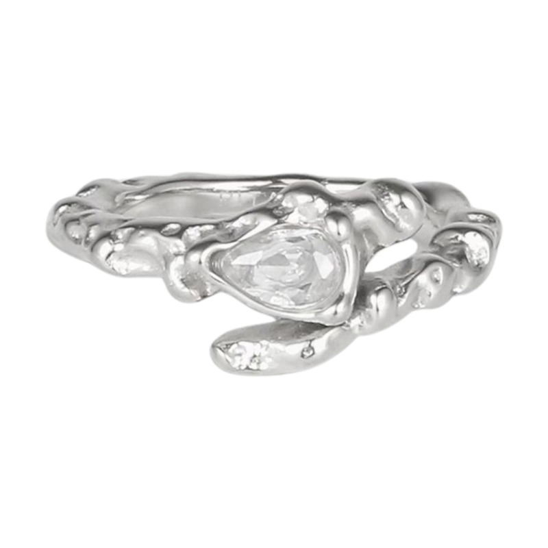 PITAYA Ring Selma Stone  Silver
