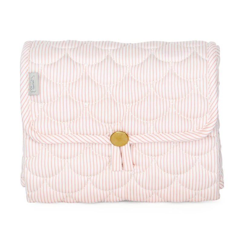 Cam Cam Copenhagen Skötmatta Classic Stripes Rosa