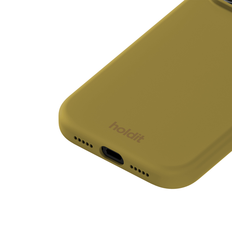 Holdit Mobilfodral Warm Olive Oliv Grön iPhone 17 Pro 4