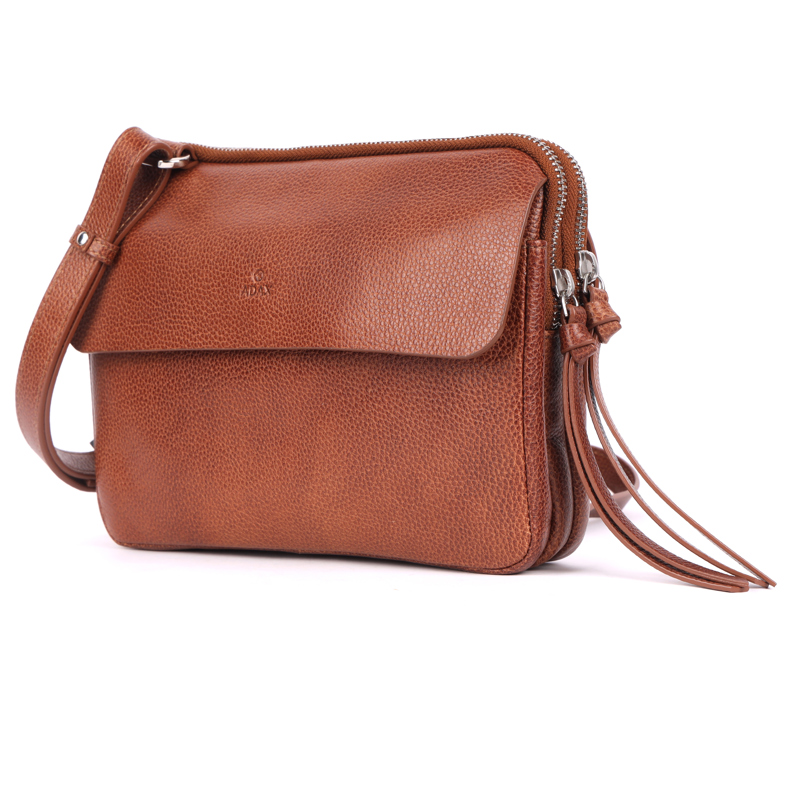 Adax Skuldertaske Lene Brescia Caramel 2
