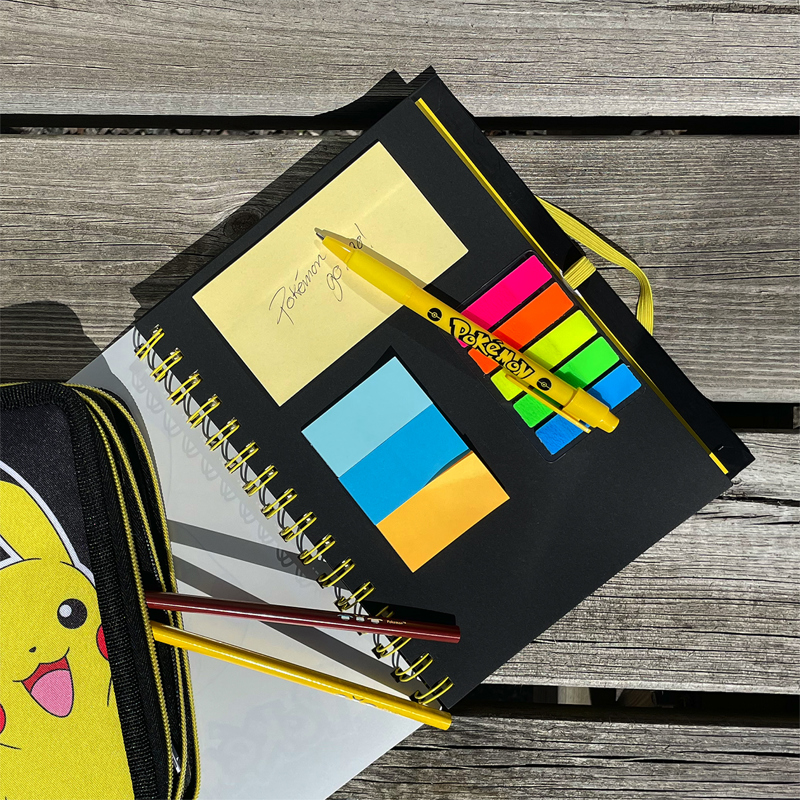 Pokèmon Anteckningsbok Pokémon Gul/Svart 2