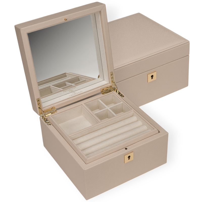 Windrose Smykkeskrin Beige 1