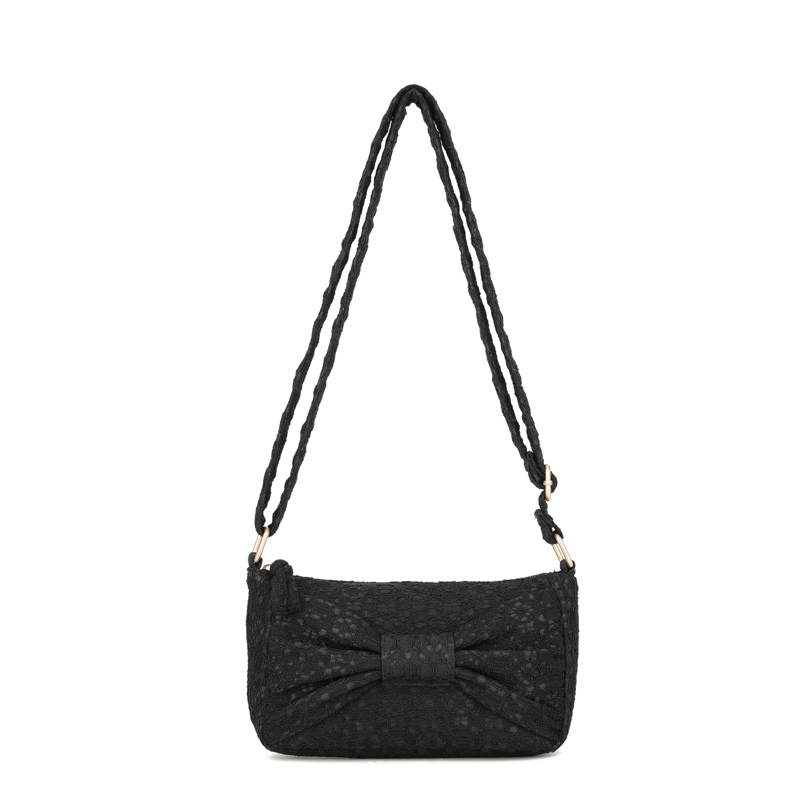 Conmé Crossbody Sille Sløjfe Sort/Sort 1