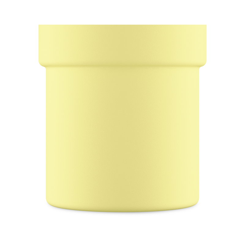 24Bottles Termosmugg Straw Cup Gul 3