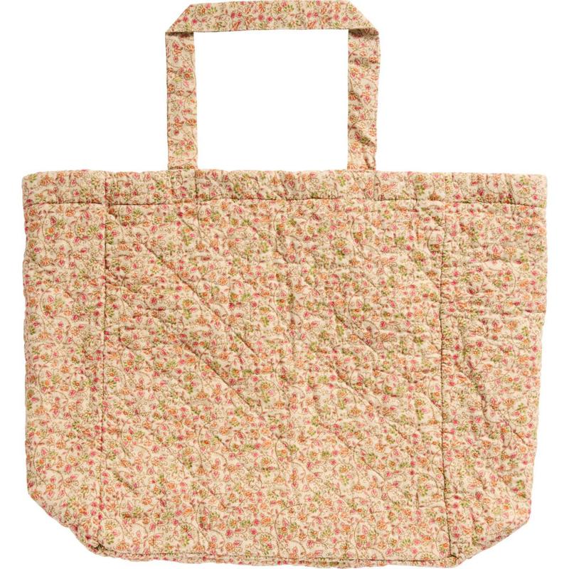 Ib Laursen Shopper Quiltet Blomster Print 1