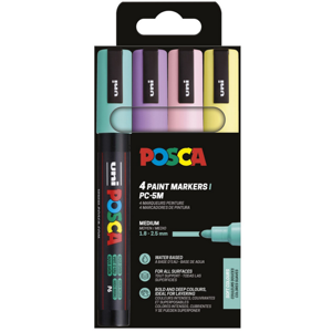 POSCA Pennor POSCA PC-5M 4-pack Multi
