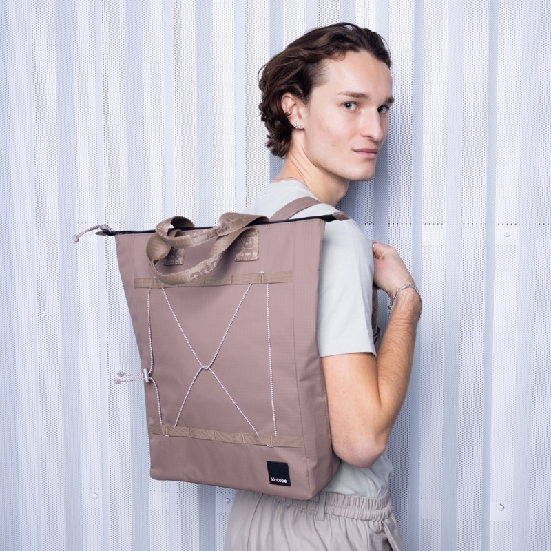Kintobe Rygsæk Tate Taupe 16" 2