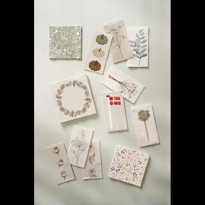 Ib Laursen Servietter Blomster Print 2
