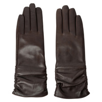 RE:DESIGNED Damehandsker Anvi Wool M. Brun Str S 1