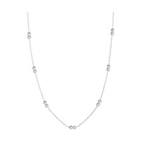 PITAYA Halsband Filine Ball  Silver