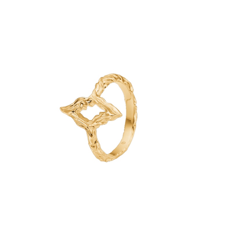 Studio Z Ring Peak Guld Str. 52 1