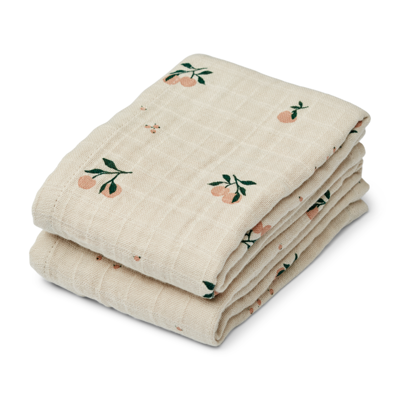 LIEWOOD Tygblöja Lewis 2-pack Persika