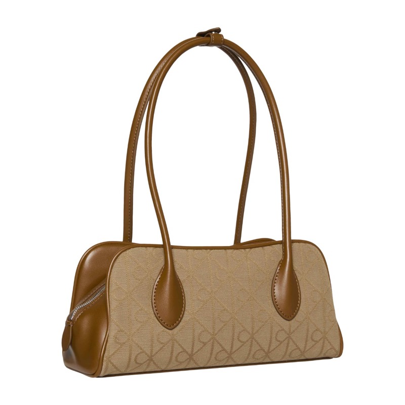 Calvin Klein Axelväska Emblem Trio Khaki 3