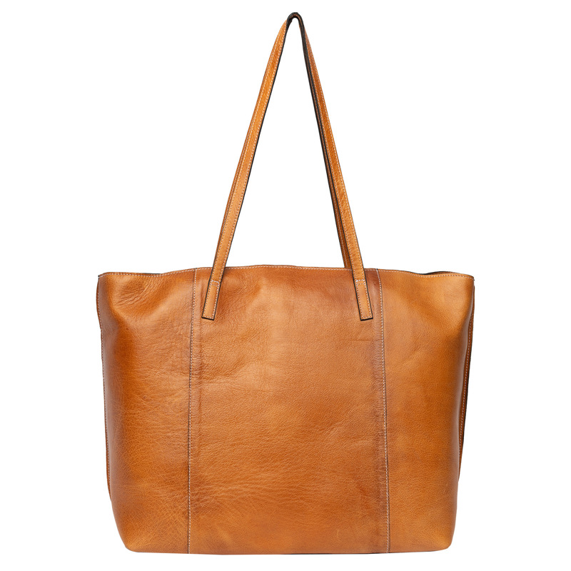 RE:DESIGNED Shopper Malou Big Cognac 1