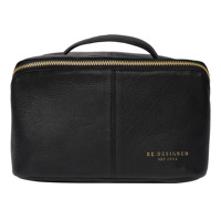 RE:DESIGNED Kosmetikpung Halima Small Sort/Guld 1
