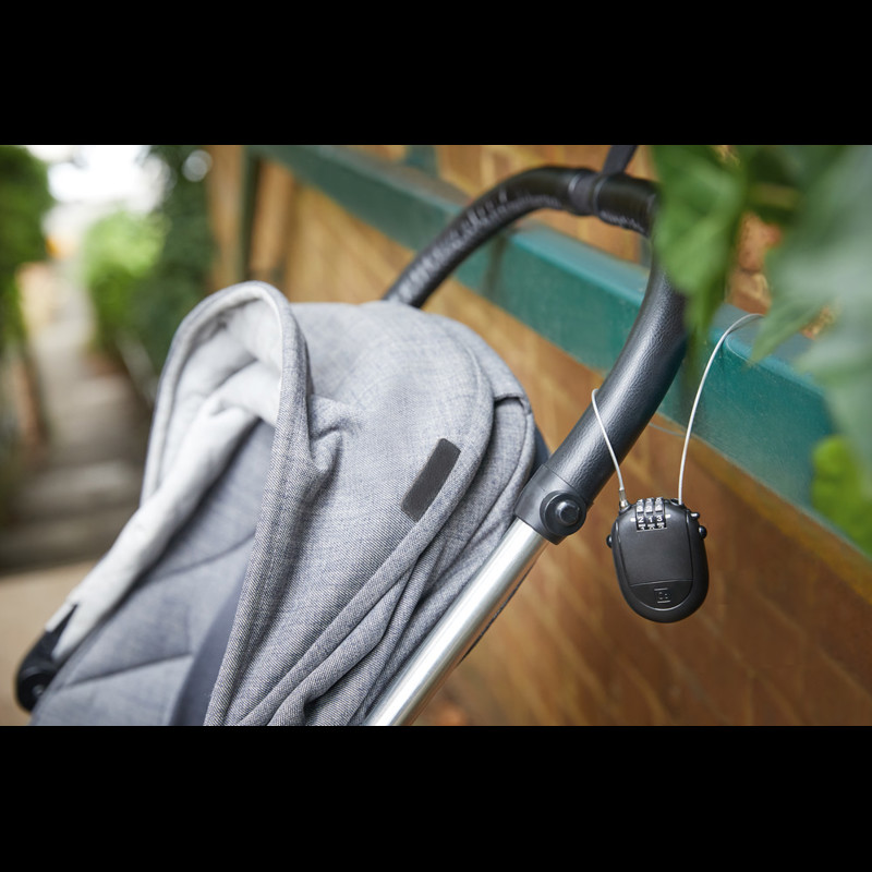 Go Travel Hængelås Retractable Cable Sort 2