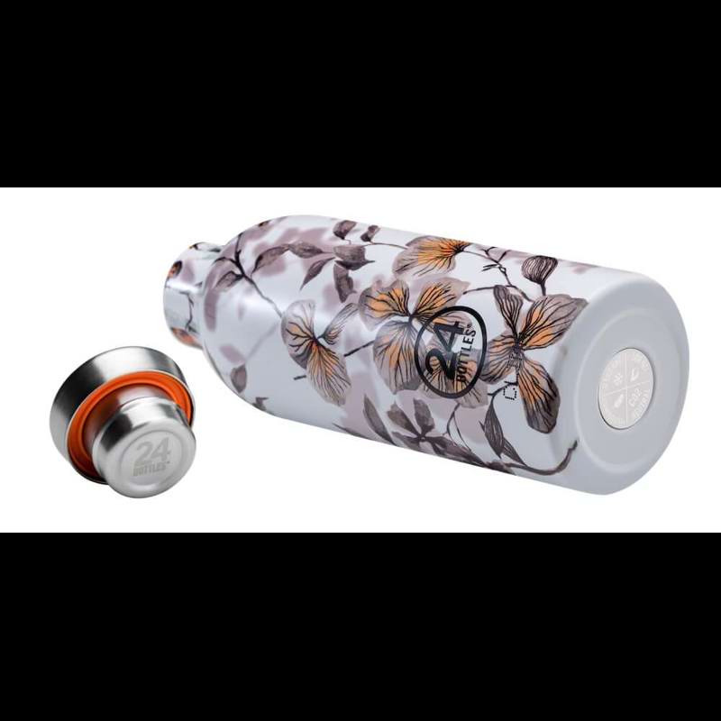 24Bottles Termoflaska Clima Bottle Vit blomning 2