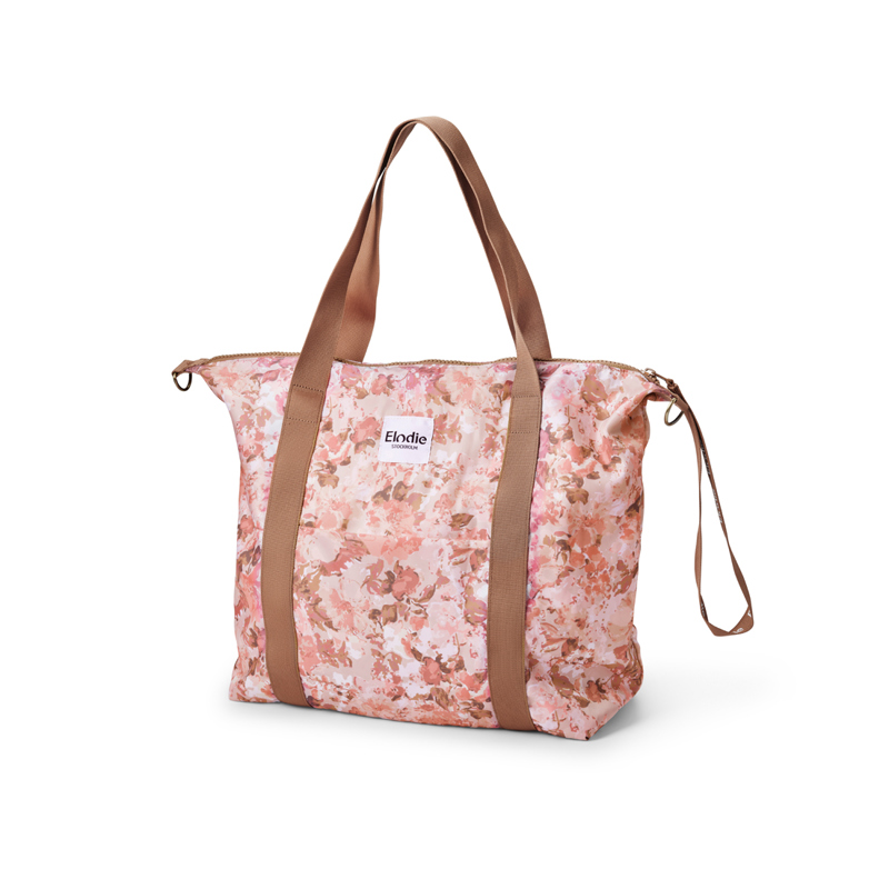 Elodie Pusletaske Soft Shell Pink mønstret