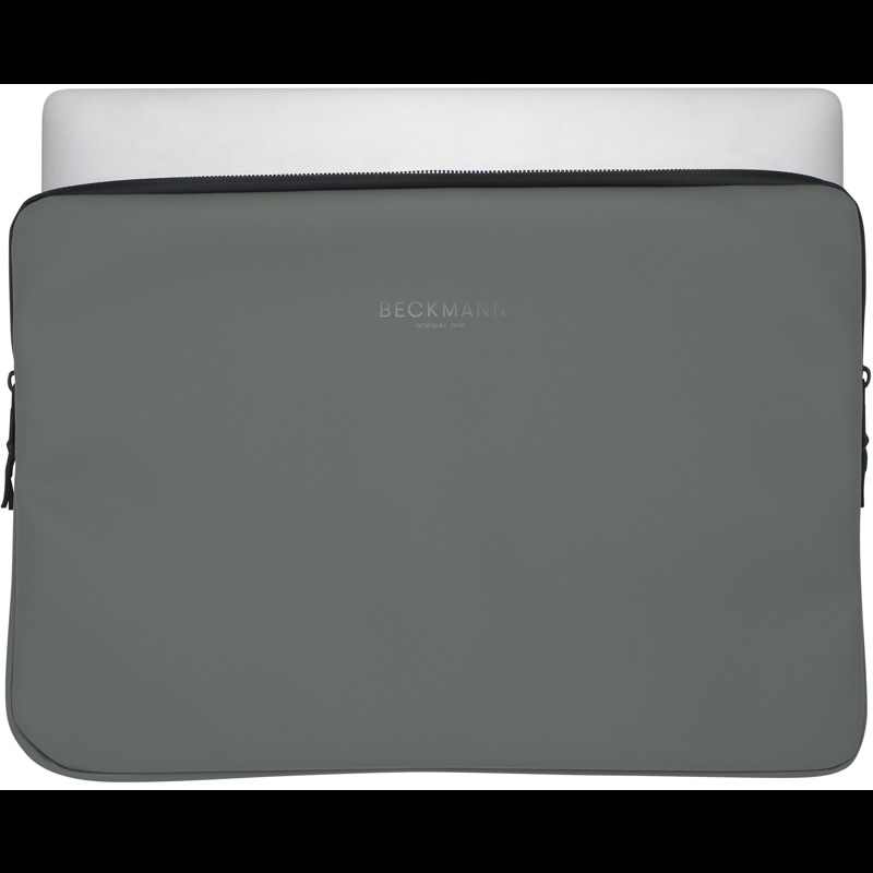 Beckmann Datorfodral Street L Armégrön 15" 2