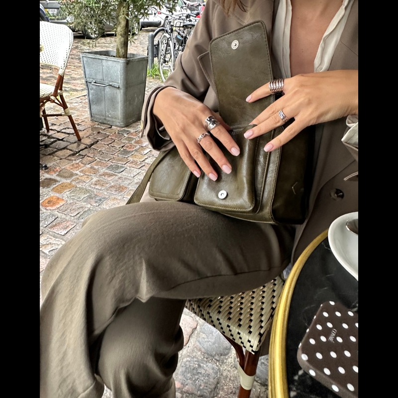 Conmé Crossbody Monroe Oliven Grøn 3
