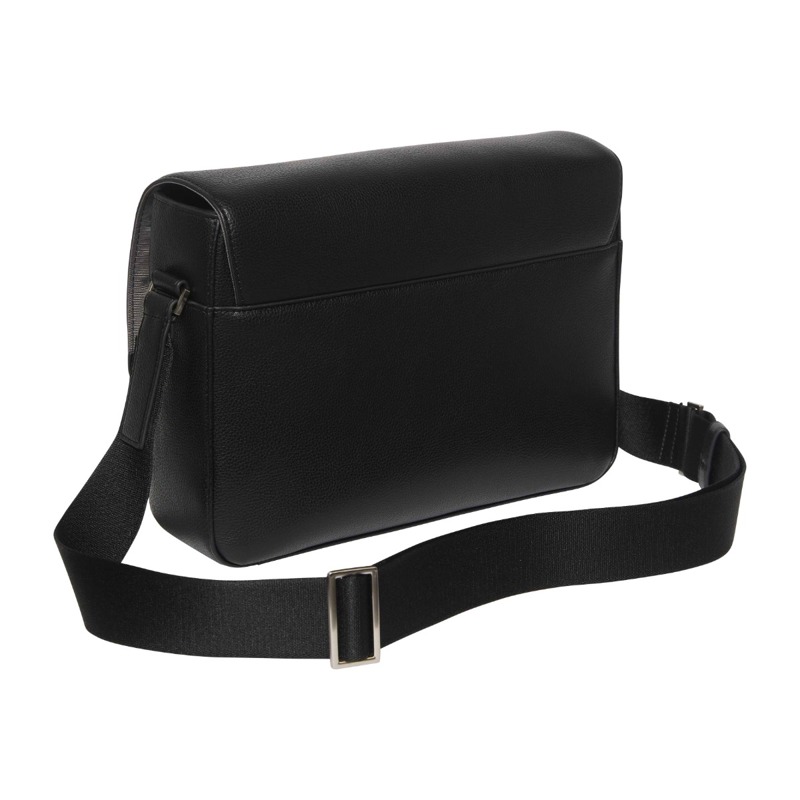 Calvin Klein Crossover Flap Messenger Svart 13" 3