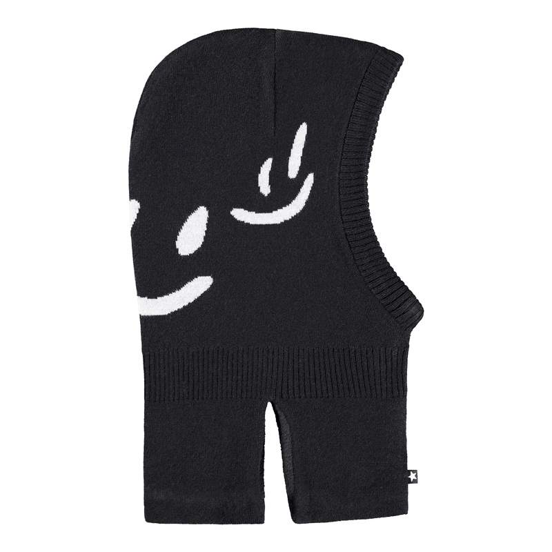 Molo Elefanthue Snow  Sort 1-2 år 1