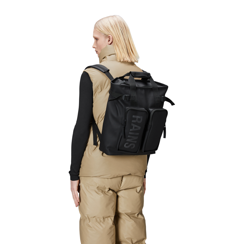 RAINS Rygsæk Texel Tote Backpack Sort 2