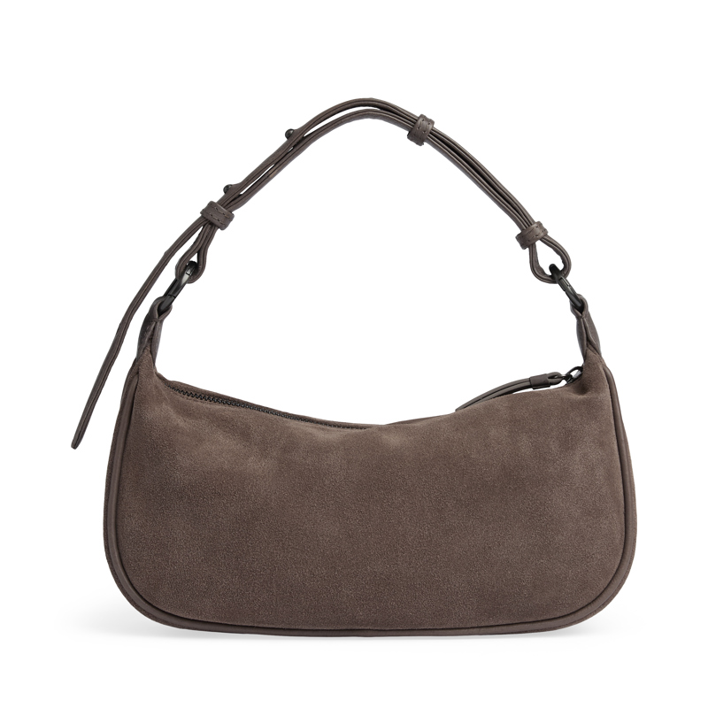 MARKBERG Crossbody Mini MuseMBG Suede Brun/brun 5