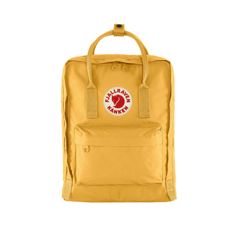 Fjällräven Rygsæk Kånken Gul/sort 1