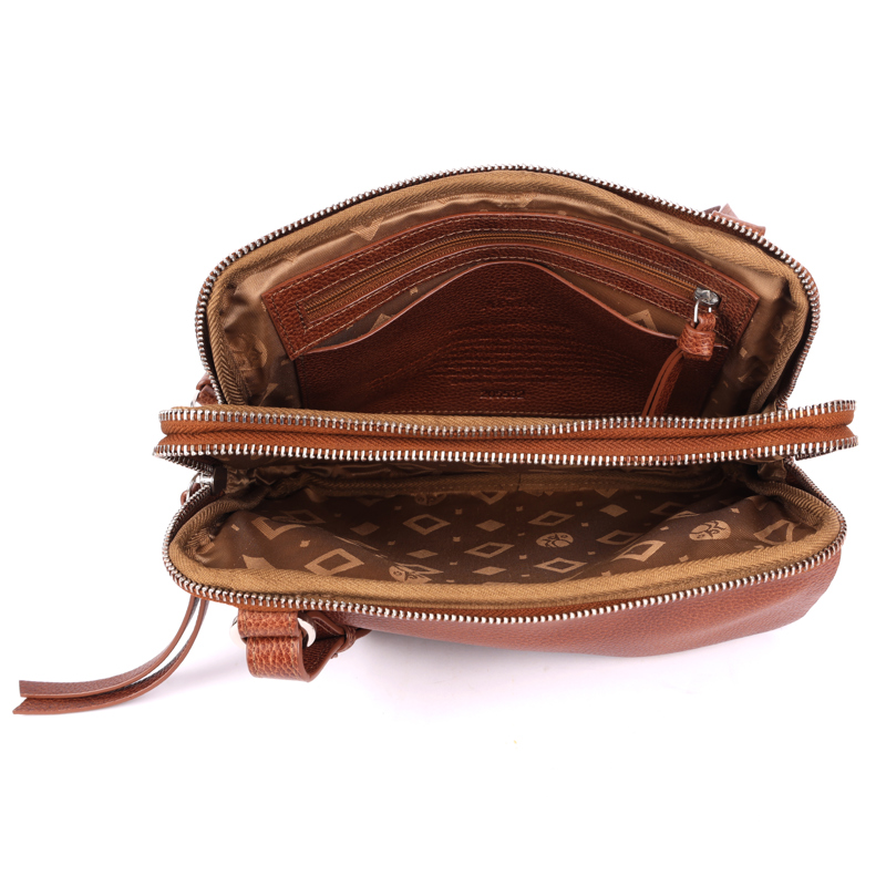 Adax Skuldertaske Lene Brescia Caramel 3