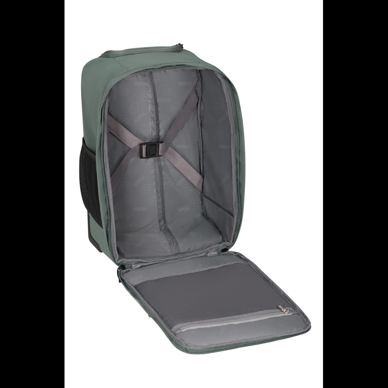 American Tourister Rygsæk med hjul Grøn Str S 3