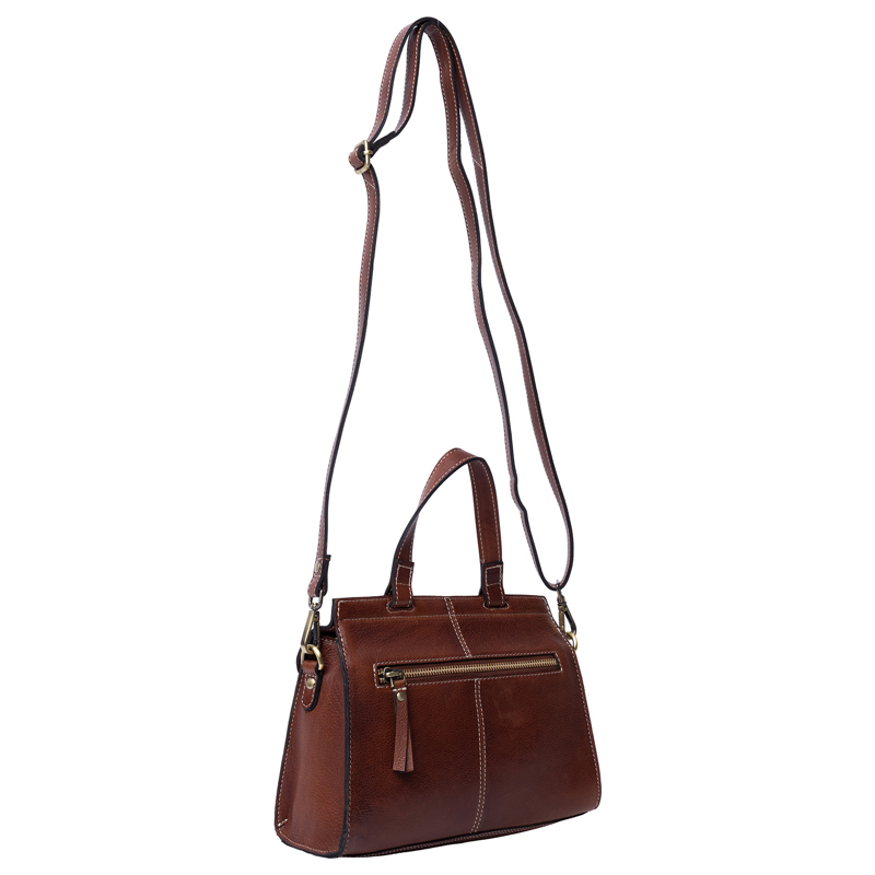 RE:DESIGNED Crossbody Saya Medium Cognac 5