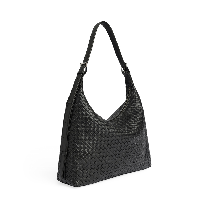 MARKBERG Skuldertaske TribecaMBG  Weave Sort 14" 3