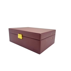 HERA Smyckeskrin 2-delat Bordeaux