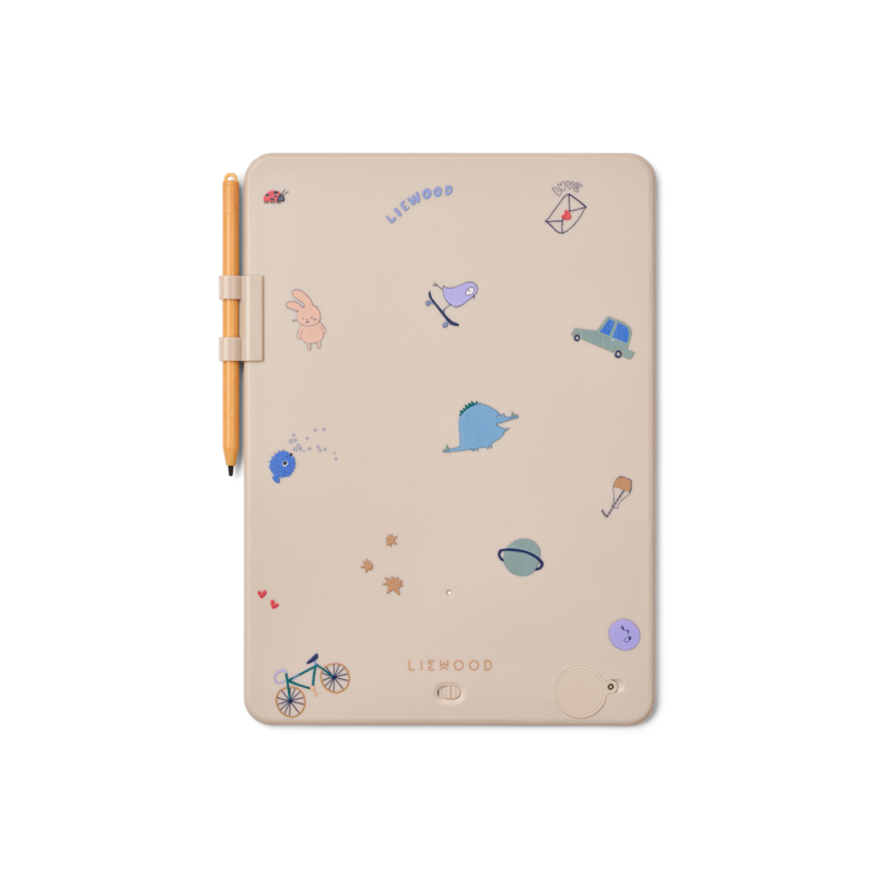 LIEWOOD Tegnetavle Zora Sand 10" 3