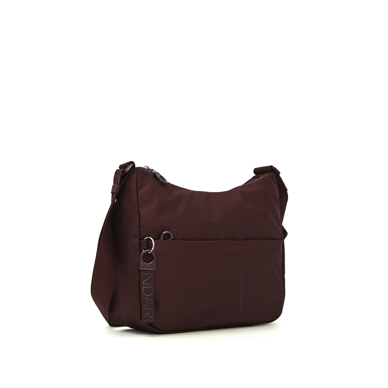 Mandarina Duck Crossbody Hobo MD20 Mörk Bordeaux 2