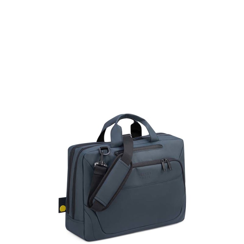 Delsey Computertaske Parvis-2 rums Sort 15" 2